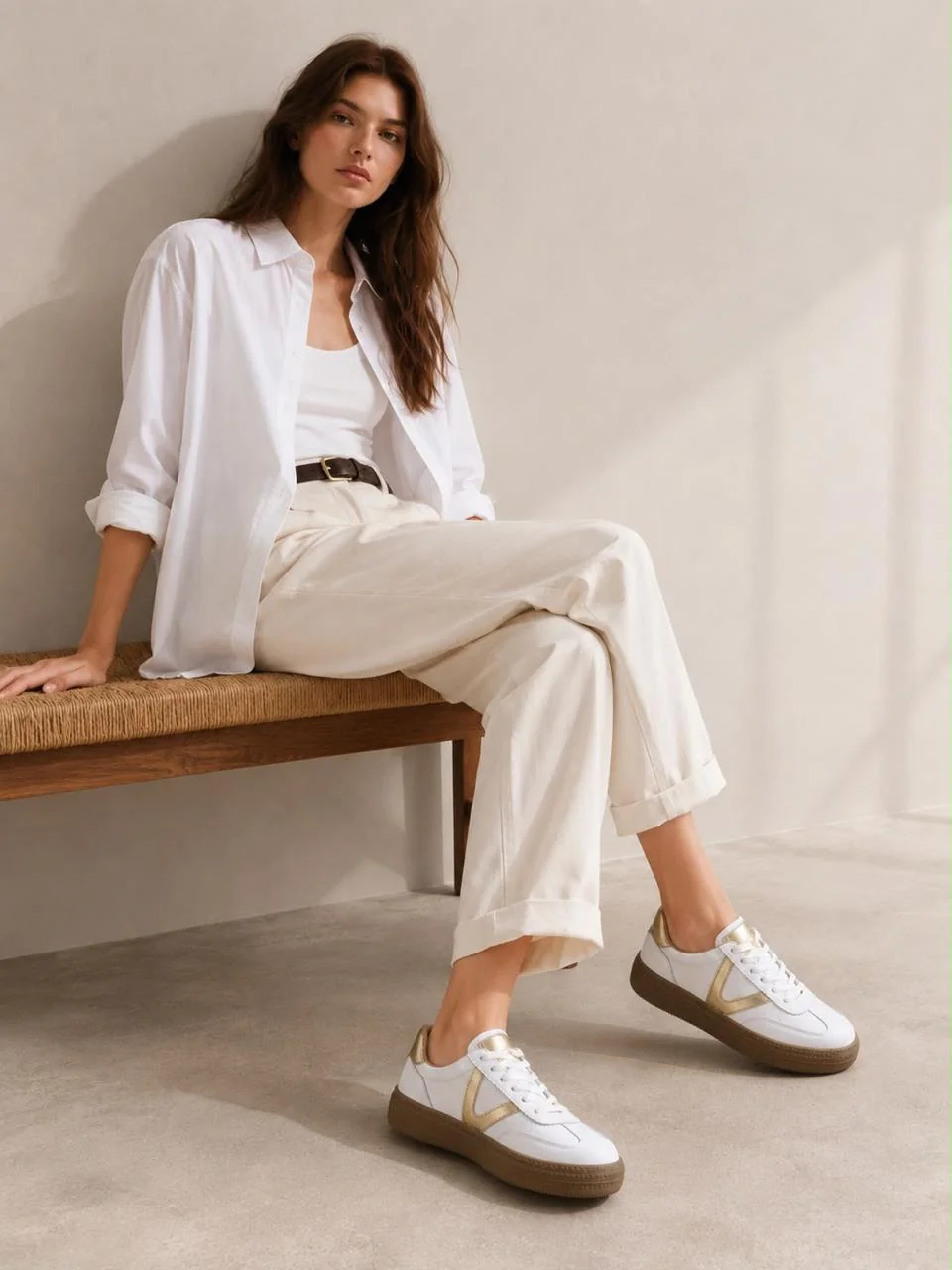 Leather Sneakers